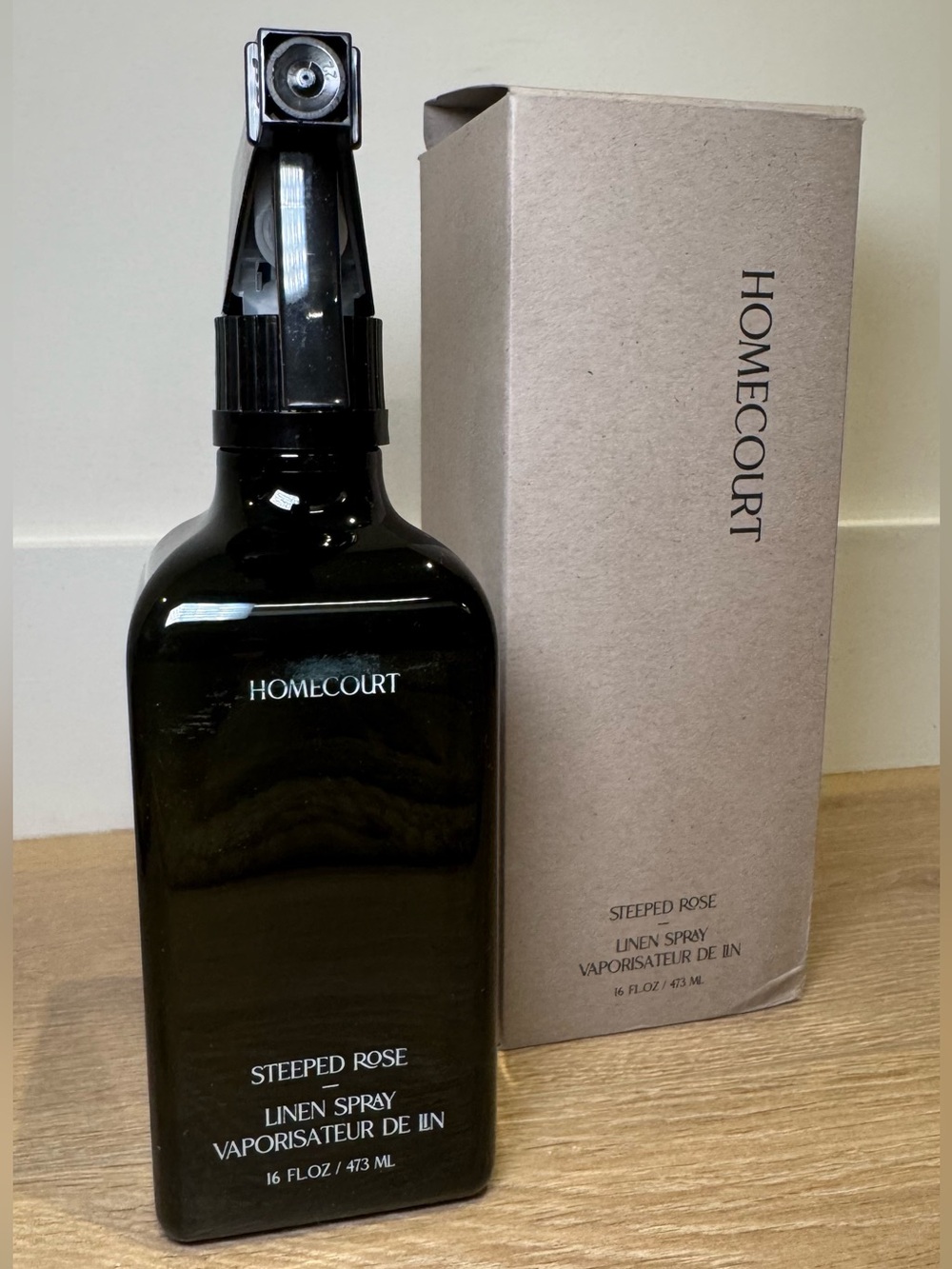 HOMECOURT Steeped Rose Linen Spray